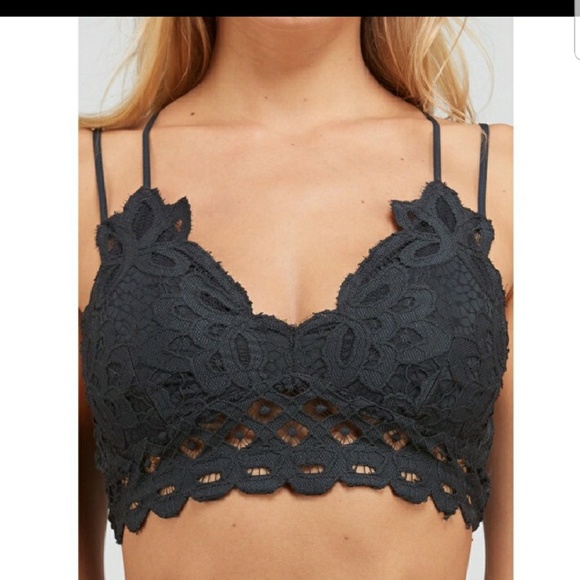 💛🐝SALE💛🐝 TRENDY BLACK LACE BRALETTE 🔥 - Picture 4 of 5